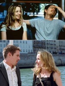 Before Sunrise (above) & Before Sunset (below) - travel films